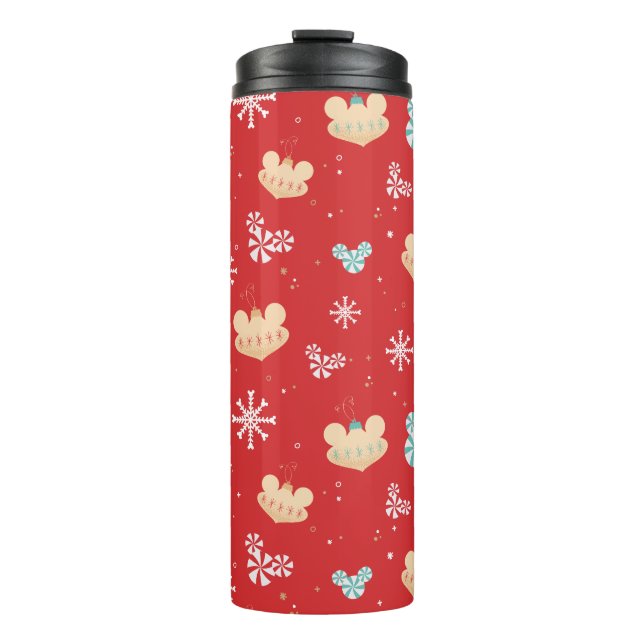 Mickey Mouse | Festive Christmas Pattern Thermal Tumbler (Front)