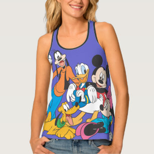 Disney Mickey Mouse Classic Tank Top for Women – Copper, Size S :  : Fashion