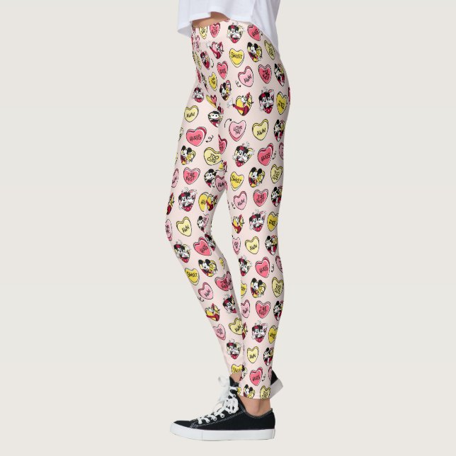 Mickey Mouse & Friends | Valentine Heart Candy Leggings (Left)
