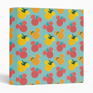 Mickey Mouse Fruit Icon Pattern Binder