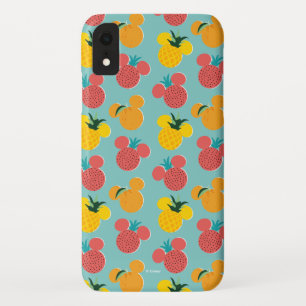 Mickey Mouse Fruit Icon Pattern iPhone XR Case