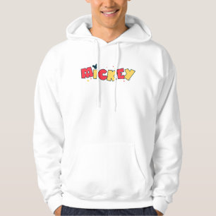 Mickey Mouse Fun Font Mickey Hoodie