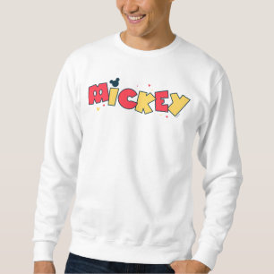 Mickey Mouse Fun Font Mickey Sweatshirt