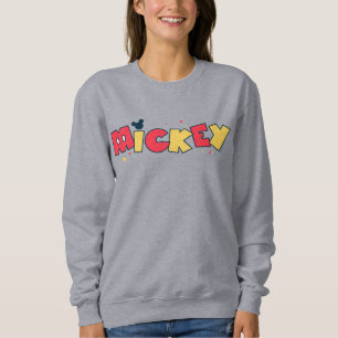 Mickey Mouse   Fun Font Mickey Sweatshirt