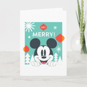 Mickey Mouse   Get Merry! Card
