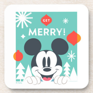 Mickey Mouse Get Merry! Coaster