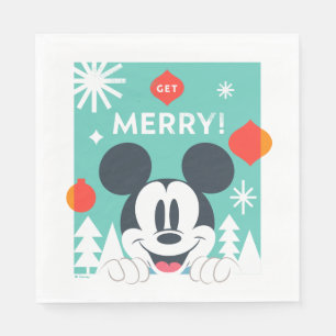 Mickey Mouse   Get Merry! Napkin