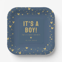 Mickey Mouse Gold Confetti Baby Shower