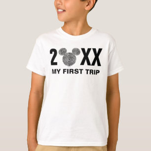 Mickey Mouse Grey Cheetah   Mon Premier T-Shirt De
