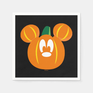 Mickey Mouse Halloween Pumpkin Napkin