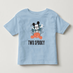 Mickey Mouse   Halloween Two Spooky Birthday  Toddler T-shirt