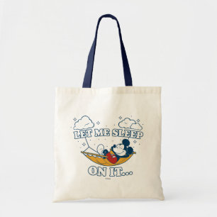 Mickey Mouse Hammock "Let Me Sleep On It…" Tote Bag