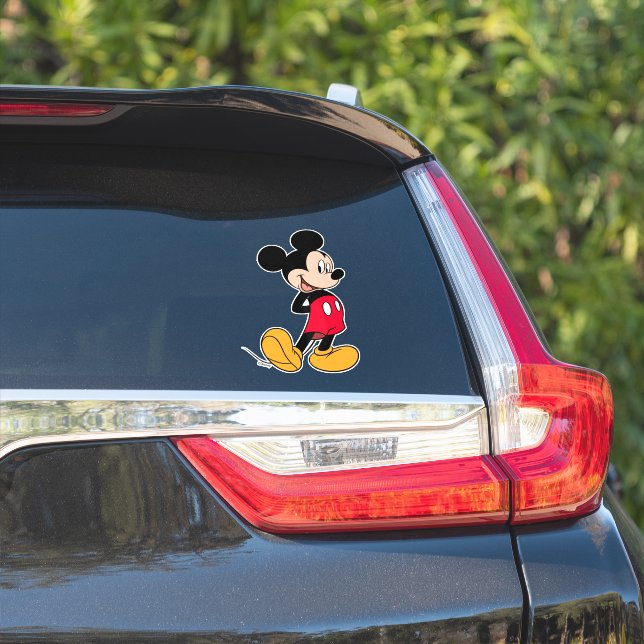 Mickey Mouse Hands Behind Back (Car Side)