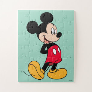 Mickey Mouse Hands Behind Back Jigsaw Puzzle