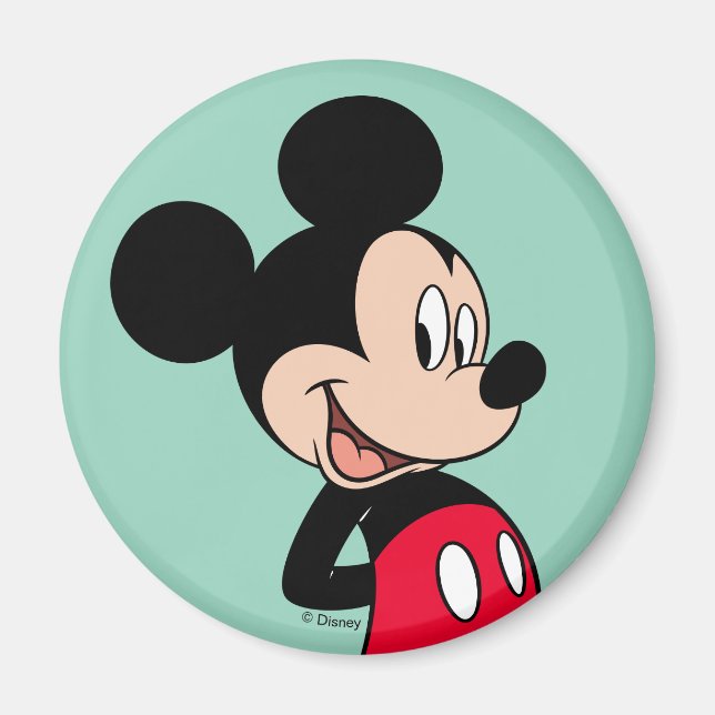 Mickey Mouse Hands Behind Back Magnet (Front)