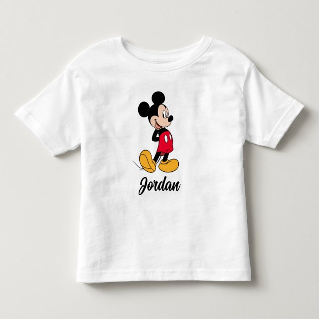 Mickey Mouse Hands Behind Back Toddler T-shirt (Front)