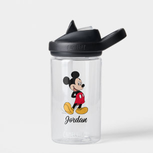 Mickey Mouse Hands Behind Back Water Bottle