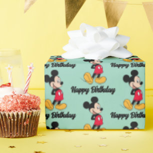 Mickey Mouse Hands Behind Back Wrapping Paper