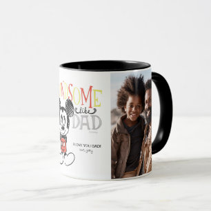 Mickey Mouse   Handsome Like Dad Photo Mug