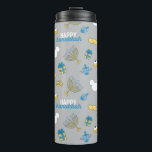 Mickey Mouse | Happy Hanukkah Pattern Thermal Tumbler<br><div class="desc">Happy Hanukkah from Mickey! This fun graphic features all your favourite Hanukkah things in a fun pattern.</div>