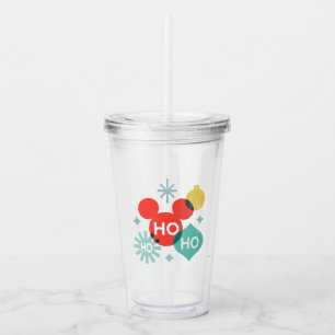 Mickey Mouse    Ho Ho Ho Acrylic Tumbler