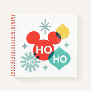 Mickey Mouse    Ho Ho Ho Notebook