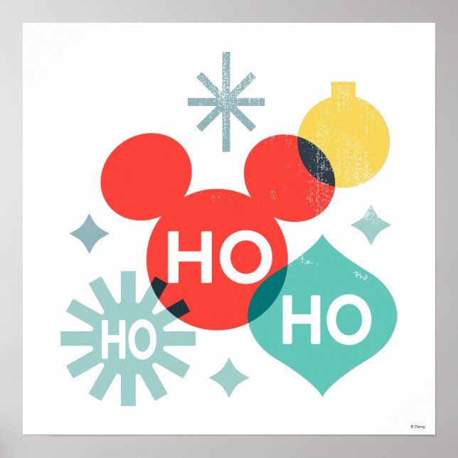Mickey Mouse |  Ho Ho Ho Poster (Front)
