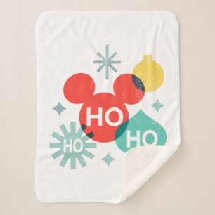 Mickey Mouse    Ho Ho Ho Sherpa Blanket