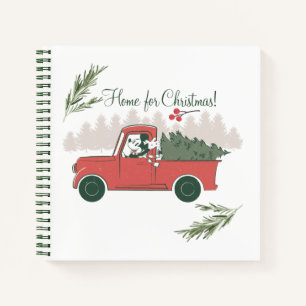 Mickey Mouse   Home for Christmas Notebook