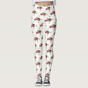 Mickey Mouse   Home for Christmas Pattern Leggings