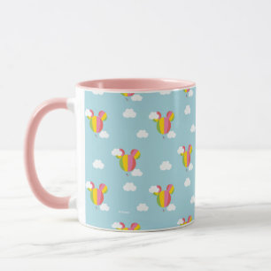 Mickey Mouse Hot Air Balloon Pattern Mug