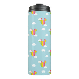 Mickey Mouse Hot Air Balloon Pattern Thermal Tumbler