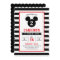 Mickey Mouse | Icon Black & White Striped Birthday
