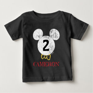 Mickey Mouse Icon Chalkboard Baby T-Shirt