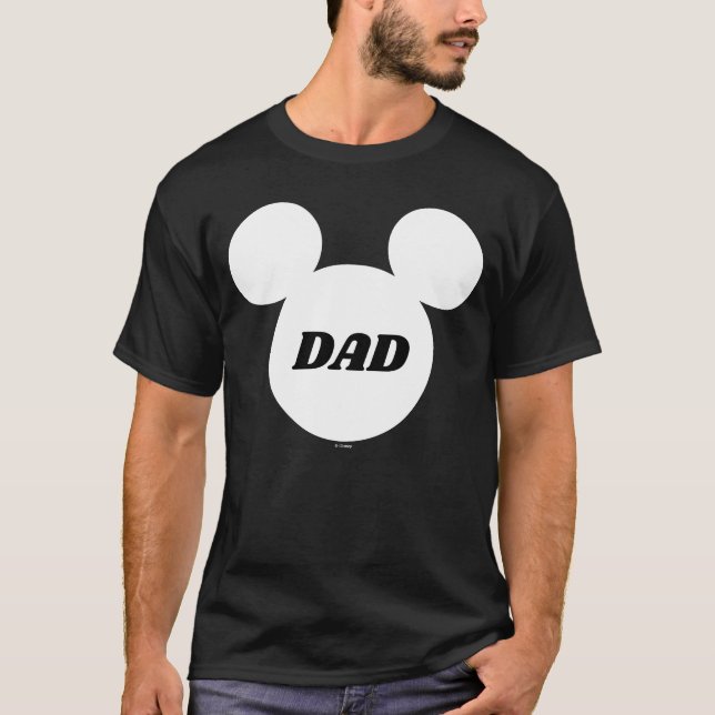 Mickey Mouse Icon | Dad T-Shirt (Front)