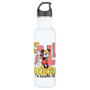Mickey Mouse I'm Awake-ish 710 Ml Water Bottle