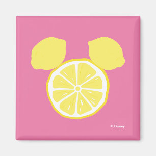 Mickey Mouse Lemon Icon Magnet