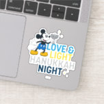 Mickey Mouse | Love & Light Hanukkah Night<br><div class="desc">Check out this Hanukkah graphic featuring Mickey Mouse and the saying,  "Love & Light Hanukkah Night."</div>