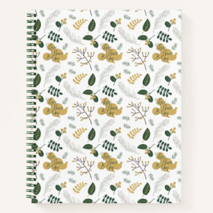 Mickey Mouse   Love, Peace & Joy Pattern Notebook
