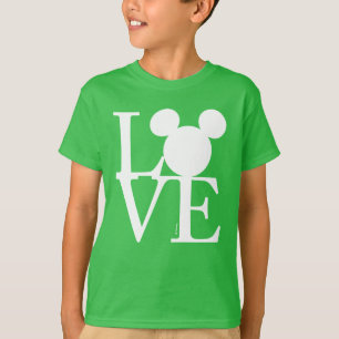 Mickey Mouse LOVE   St. Patrick's Day T-Shirt