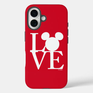 Mickey Mouse LOVE   Valentine's Day 3 iPhone 16 Case