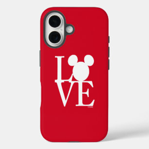 Mickey Mouse LOVE Valentine's Day 3 iPhone 16 Case