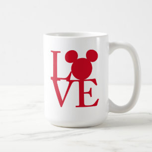 Mickey Mouse LOVE Valentine's Day Coffee Mug