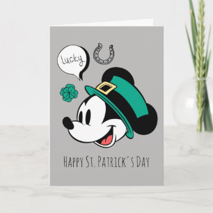Mickey Mouse   Lucky You Card