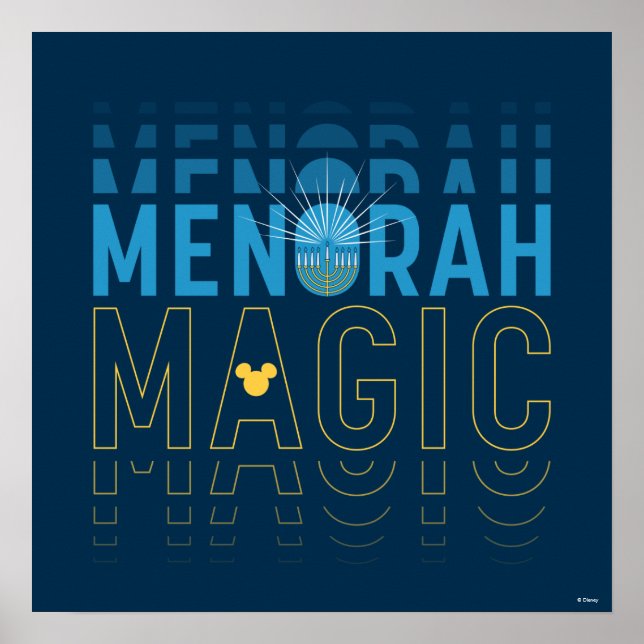 Mickey Mouse | Menorah Magic Poster (Front)