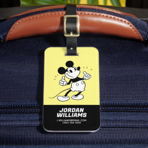 Mickey Mouse   Mickey Mouse   Add Your Name Luggage Tag