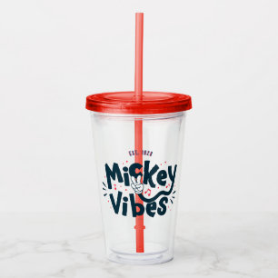 Mickey Mouse   Mickey Vibes Est. 1928 Acrylic Tumbler
