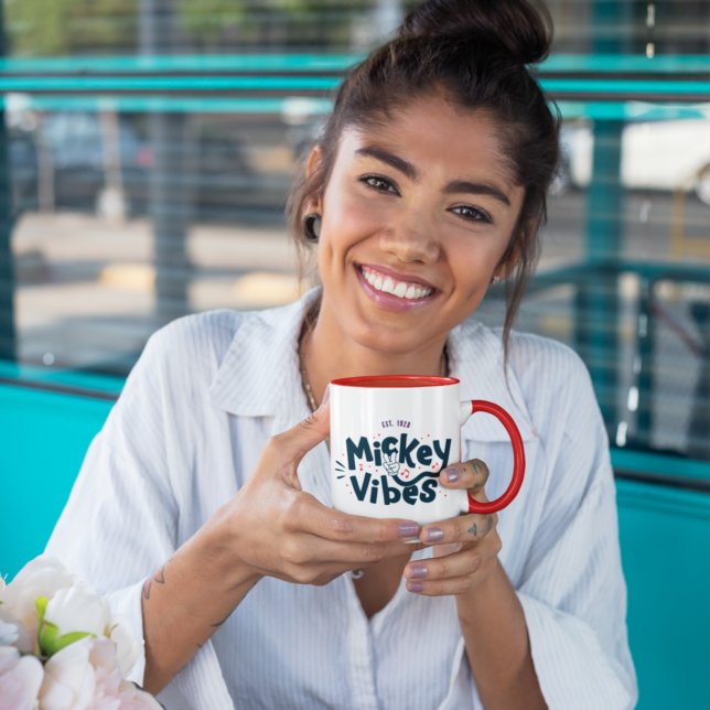 Mickey Mouse | Mickey Vibes Est. 1928 Mug (Creator Uploaded)