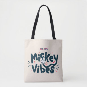 Mickey Mouse   Mickey Vibes Est. 1928 Tote Bag