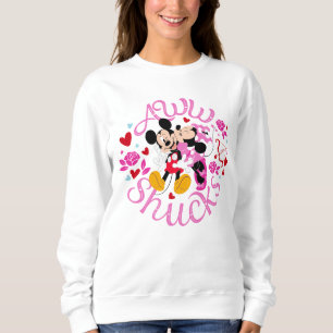 Mickey Mouse & Minnie Mouse Aww Schucks Sweatshirt